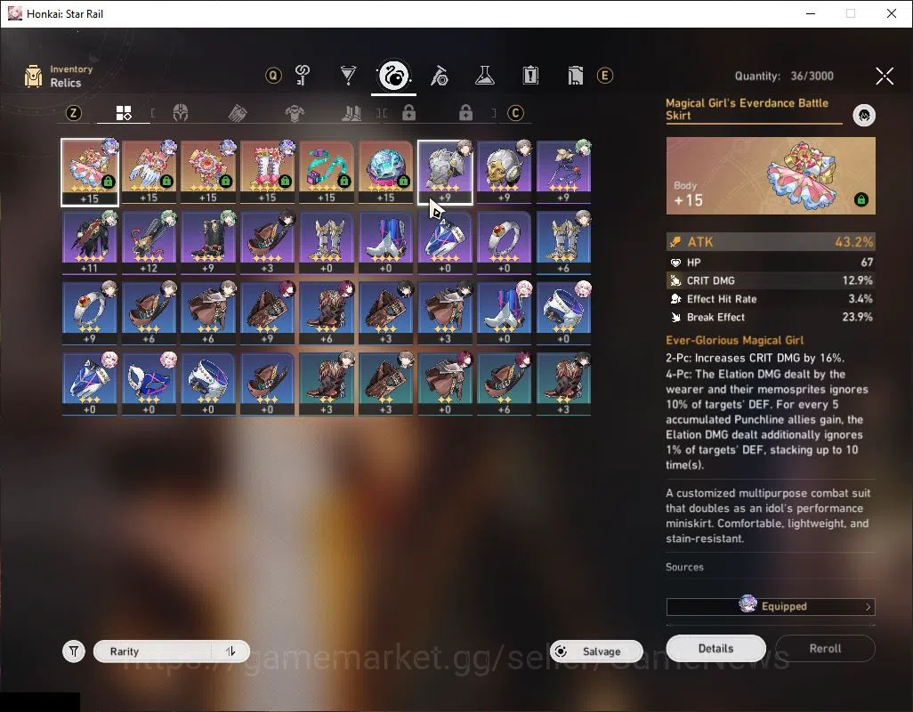 Honkai Star Rail Accounts Asia|TL 39|1,9K SJ+19 SRSP|3 Limited| SW 999+Sign, image 7