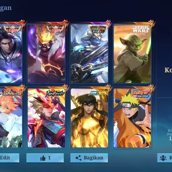 Mobile Legends: Bang Bang Accounts Collector Global|473 Skin|Mega|LEGEND Alucard Franco,Asprinats Fanny Angela