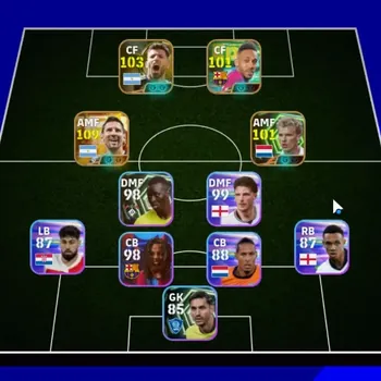 eFootball Accounts Legends & Iconic Players Android|Big Time Lionel Messi 15 Jul'26|3 Epic Sergio Aguero,Aubameyang,Dennis