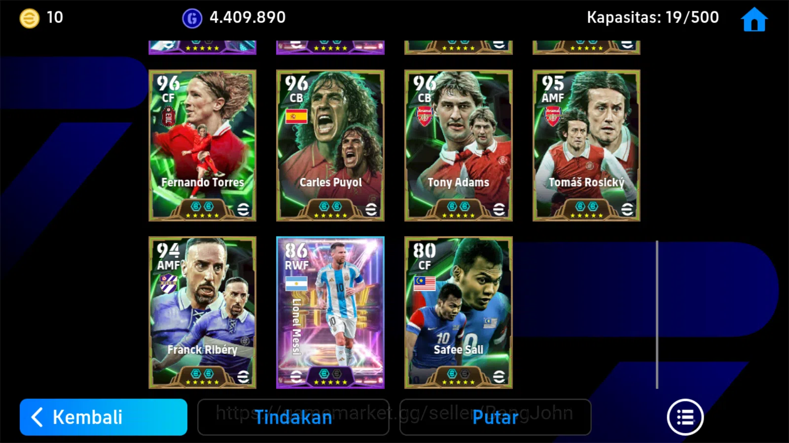 eFootball Accounts ANDROID|PW 3166|Del Piero epic,oliver kahn tsubasa image 2
