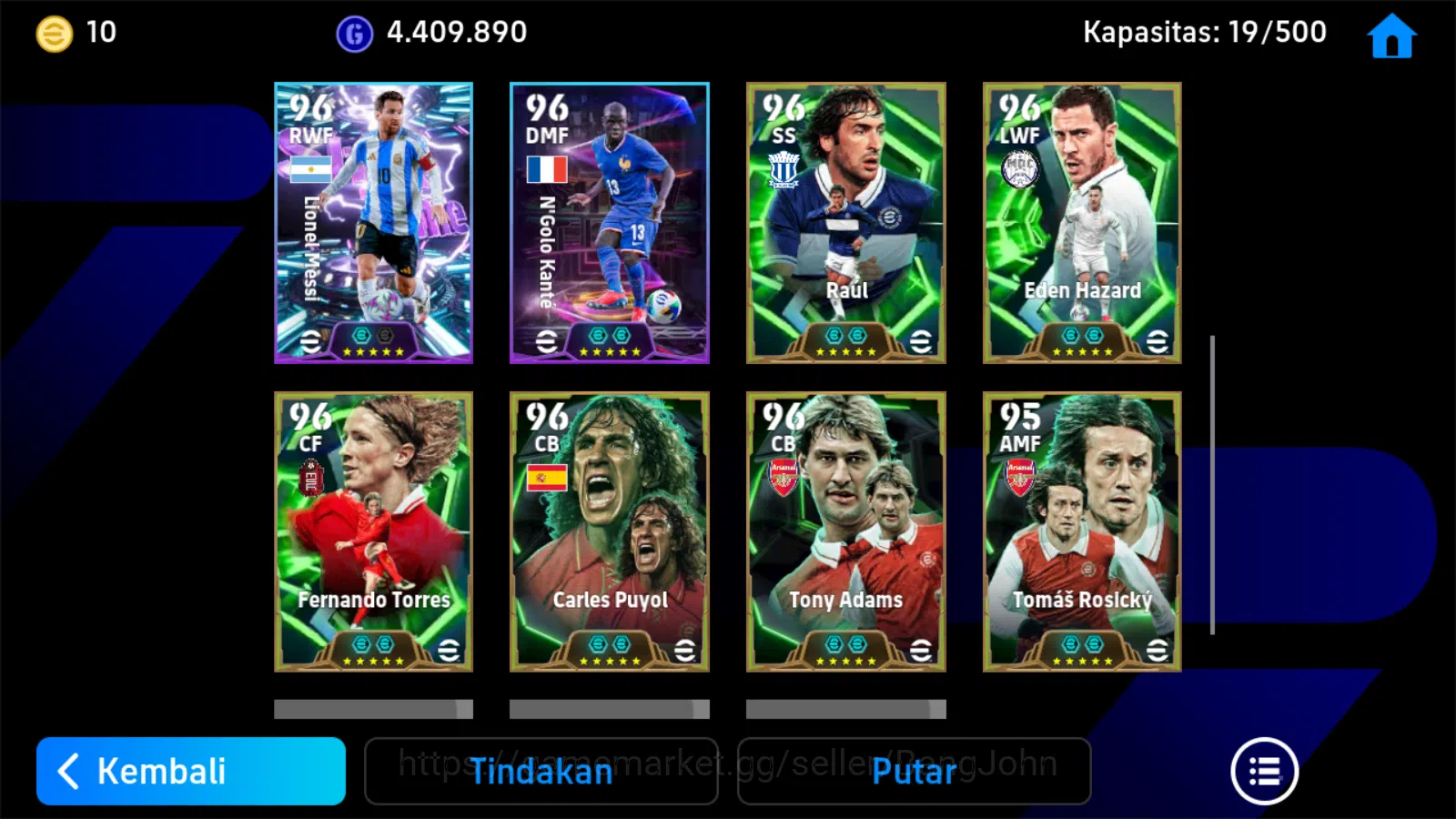 eFootball Accounts ANDROID|PW 3166|Del Piero epic,oliver kahn tsubasa image 3