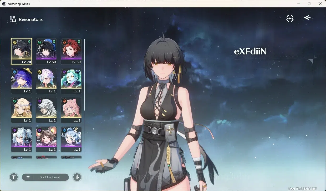 Wuthering Waves Accounts EU|UL 49|Rank 5|4 Char Limited [Lucy RC1,Lucilla,R image 2
