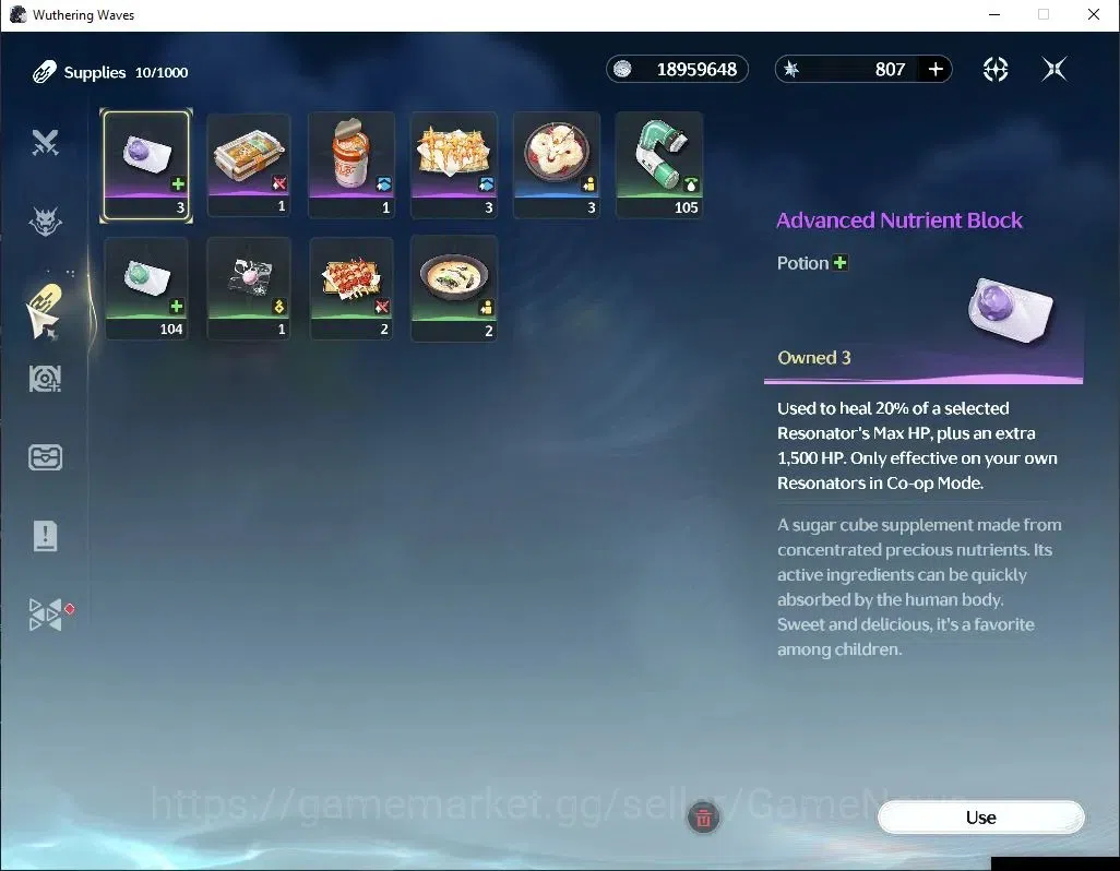 Wuthering Waves Accounts Others SEA |UL 49|2 Limited| Yangyang:Xuanling RC 5 + Signature, Rebecca |DB Lvl 30|MC Male|Log 10
