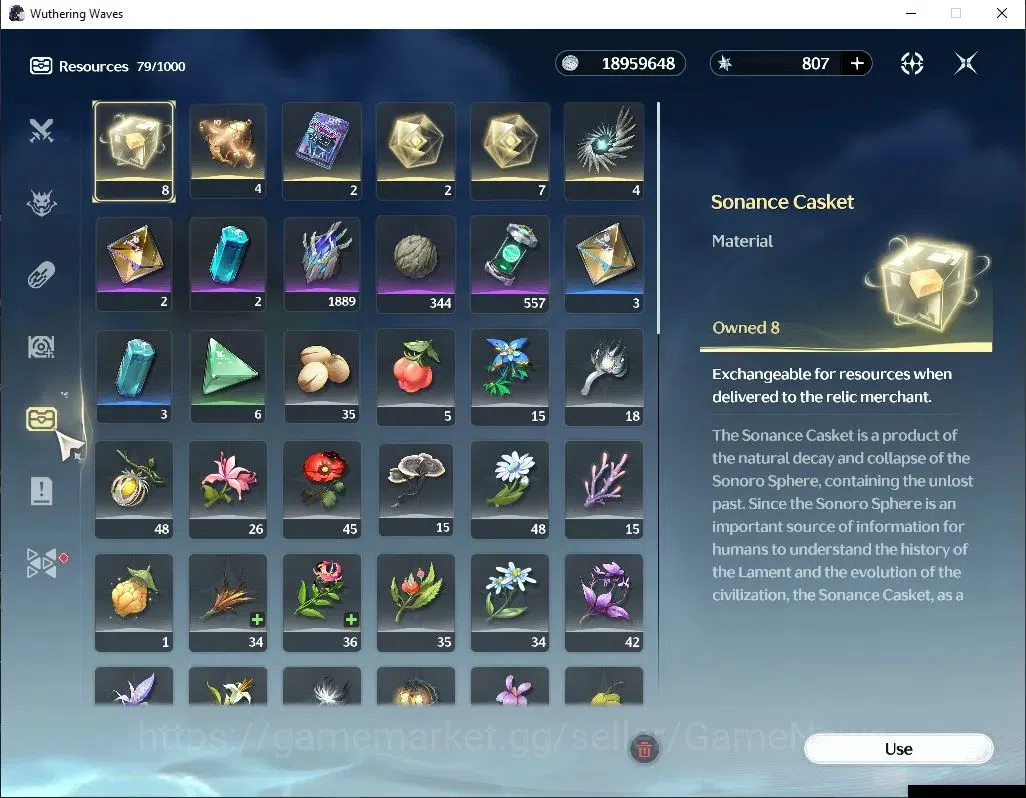 Wuthering Waves Accounts Others SEA |UL 49|2 Limited| Yangyang:Xuanling RC 5 + Signature, Rebecca |DB Lvl 30|MC Male|Log 12