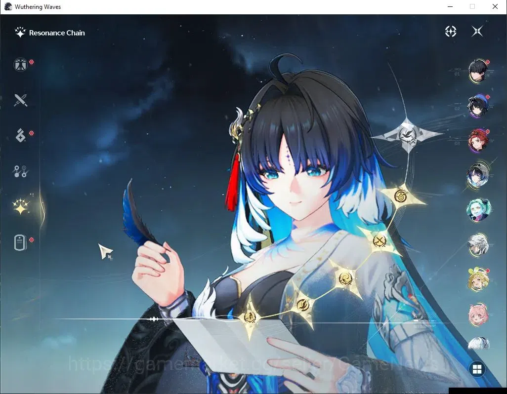 Wuthering Waves Accounts Others SEA |UL 49|2 Limited| Yangyang:Xuanling RC 5 + Signature, Rebecca |DB Lvl 30|MC Male|Log 3