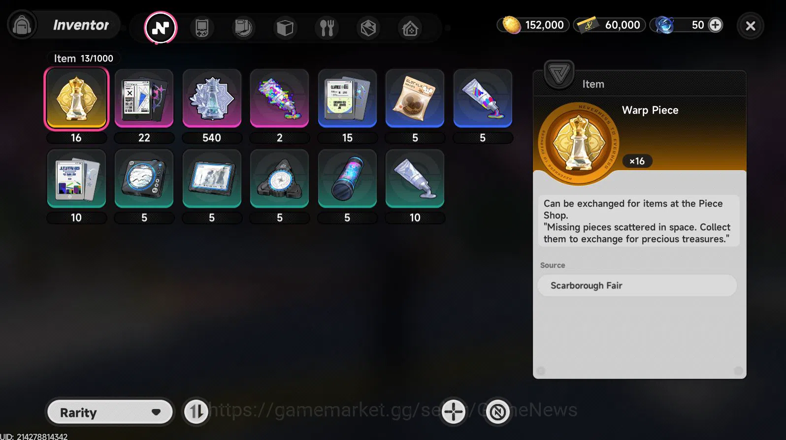 Neverness to Everness Accounts EU HL 3 | Fresh Starter 1 SSR (Nanally) + 4 SR (Ad image 2