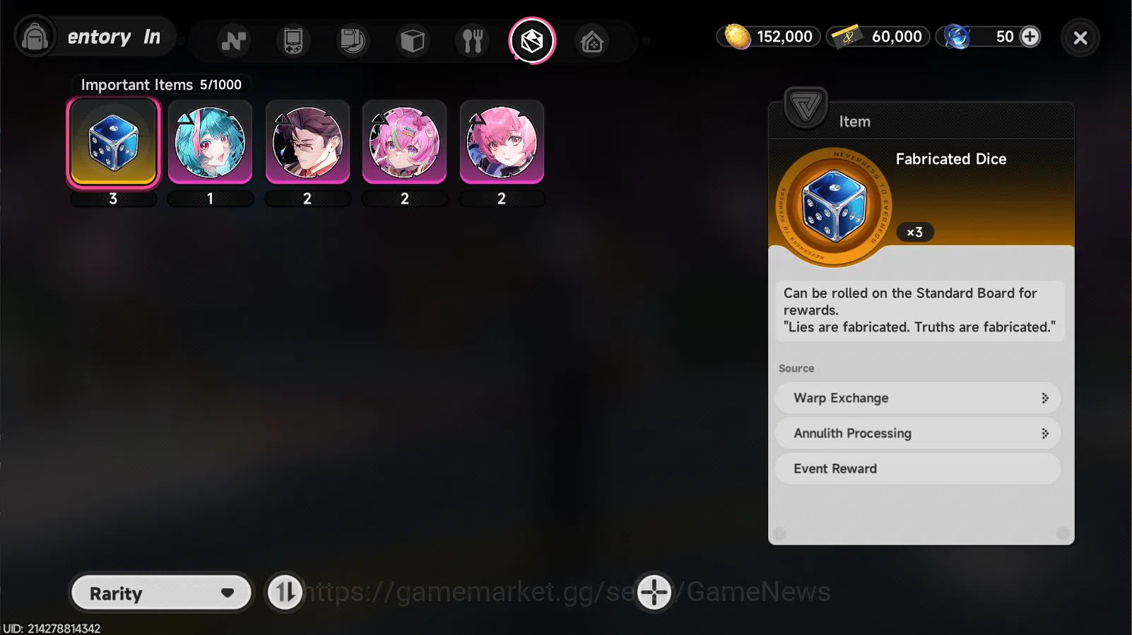 Neverness to Everness Accounts EU HL 3 | Fresh Starter 1 SSR (Nanally) + 4 SR (Ad image 4