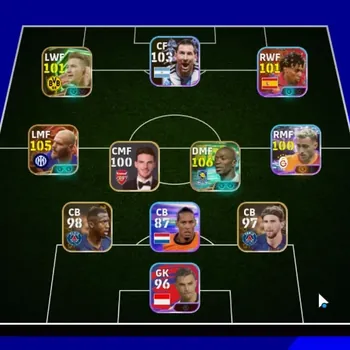 eFootball Accounts Legends & Iconic Players Android|Power 2949|Big Time Federico Dimarco|2 Epic Claude Makelele,Marco Reus|5