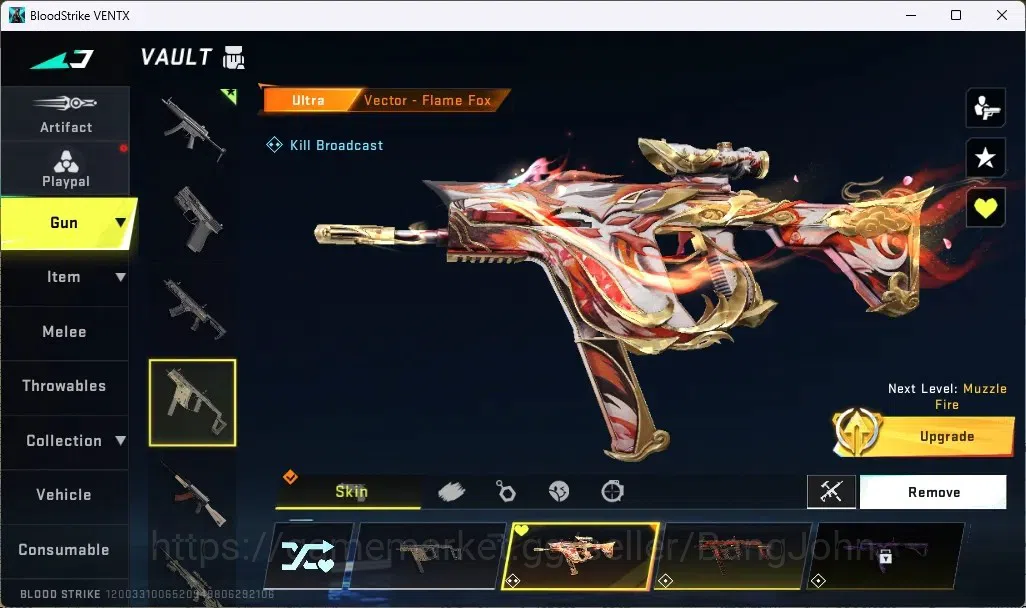 Blood Strike Accounts ASIA | Eternal MP5-Bloodrift | 2 BLEACH+ENZO Colla image 3