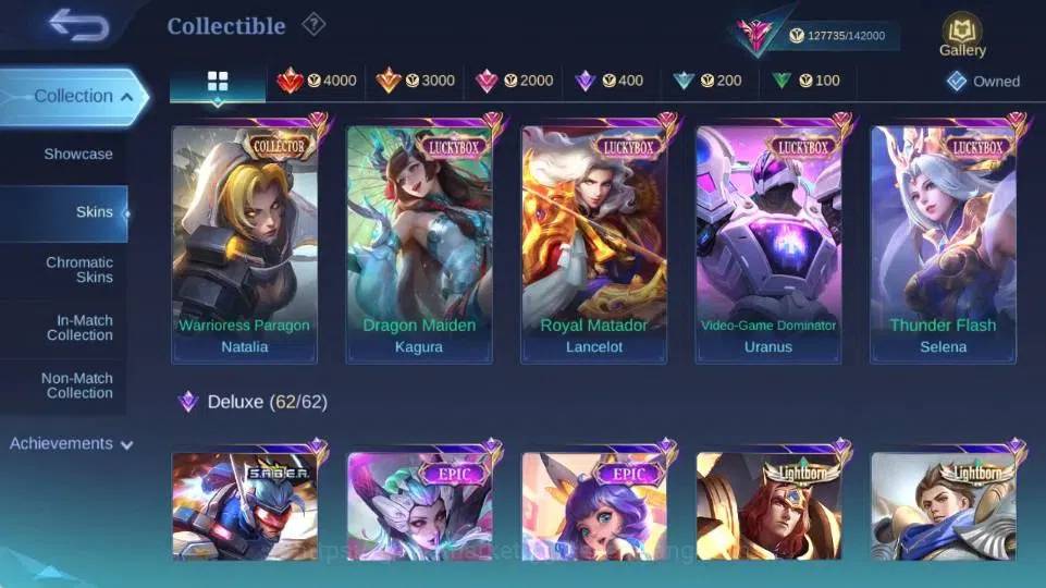 Mobile Legends: Bang Bang Accounts Global|Hero 132|Skin 427|Legend Gusion,Aspriant Ch image 18