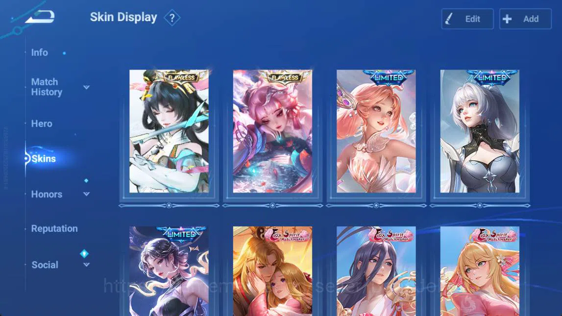 Honor of Kings Accounts GLOBAL | hero 112, skin 154 | flawless arli+daji,  image 11