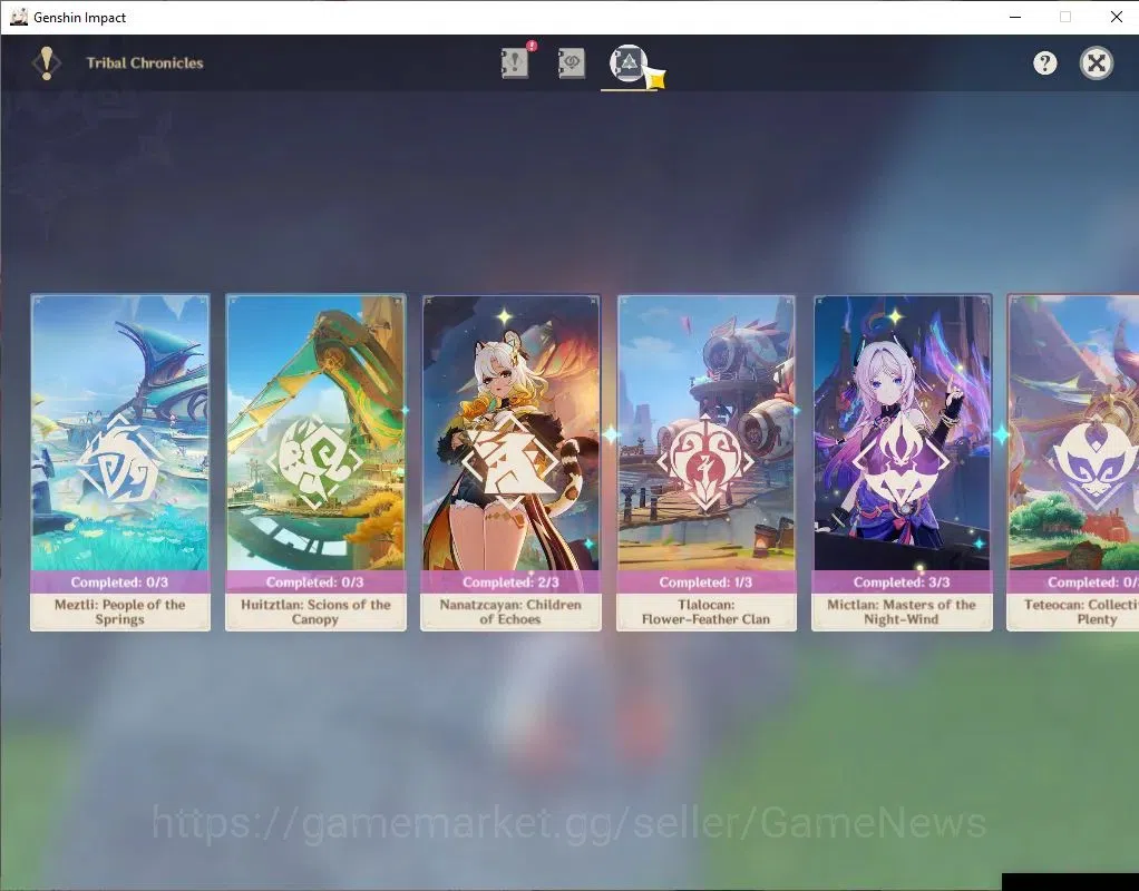 Genshin Impact Accounts Asia|AR 55|6 Limited+1(*5Weapon)|MavuikaC1,Skirk,C image 15