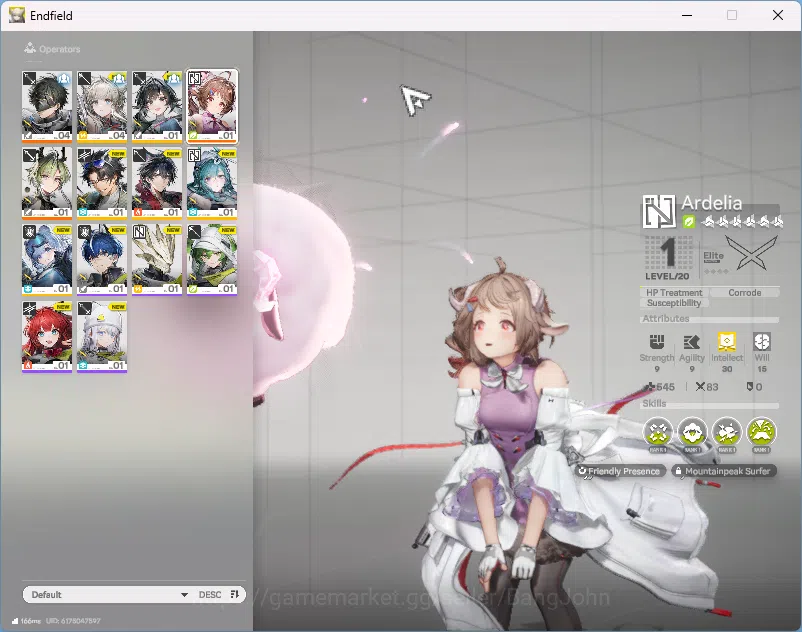 Arknights: Endfield Accounts Starter Fresh | NA/EU |  6-Star Lifeng | 6-Star Ar image 3