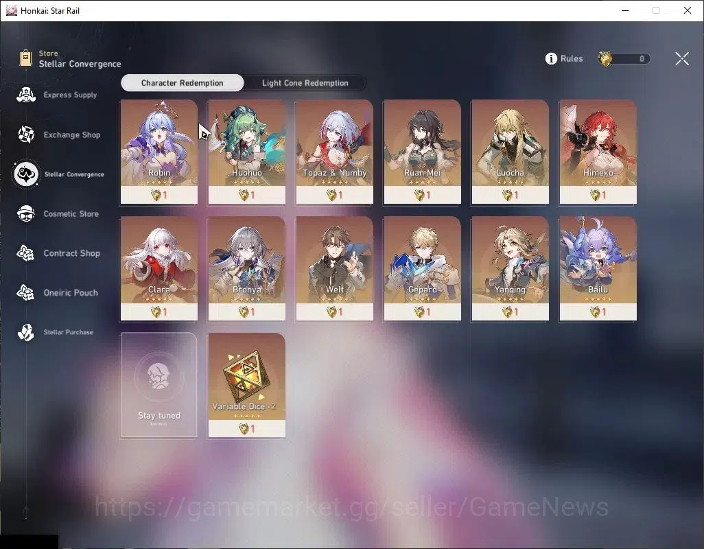 Honkai Star Rail Accounts ASIA |TL 41|3 Limited| Cyrene, Phainon, Huohuo |Pe image 11