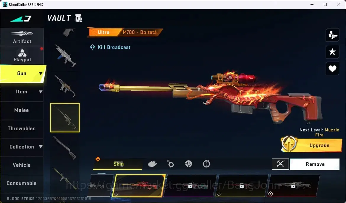 Blood Strike Accounts ASIA | 1 ULTRA MELEE: Lightblade - Dark Force | 1  image 2