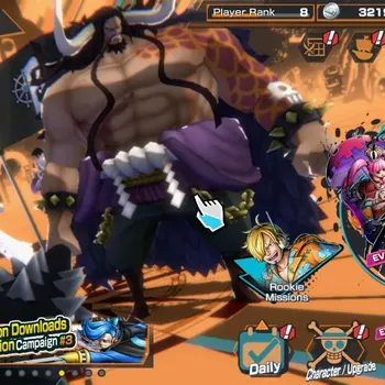 One Piece Bounty Rush Accounts High-End Android |PR 8|3 Ex|2 Max|St.Shepherd,Kozuki Oden,St. Topman Warcury|163