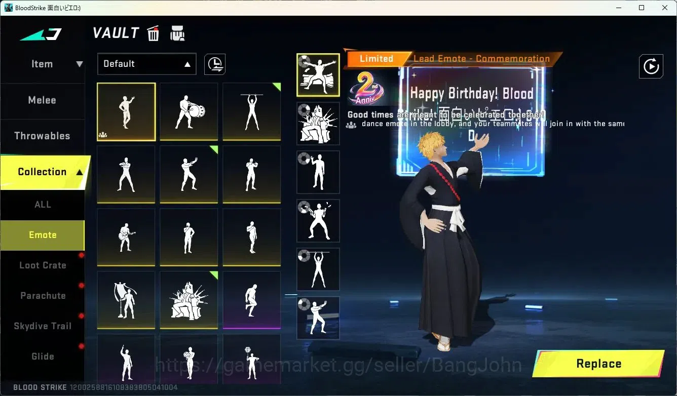 Blood Strike Accounts ASIA | Eternal M4A1-BE |  Collab SCAR-EVA-08 |  Li image 14