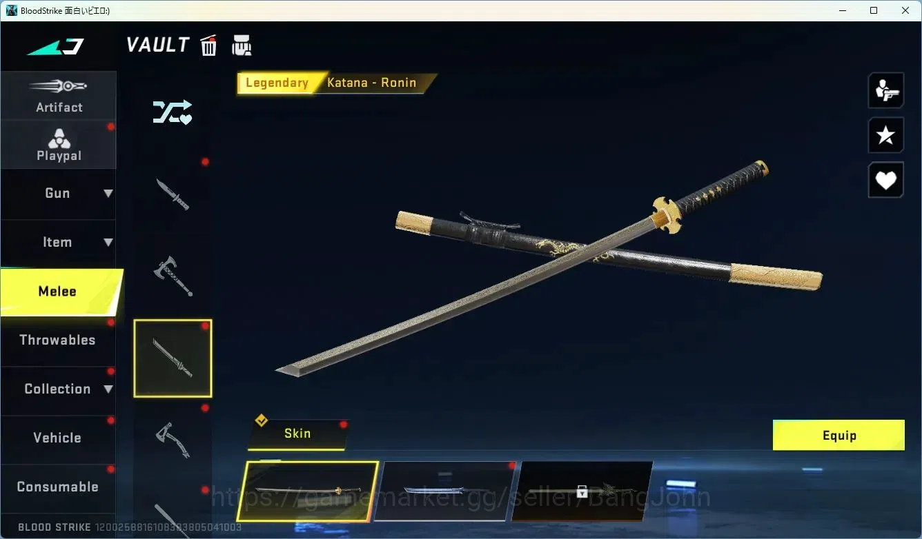 Blood Strike Accounts ASIA | Eternal M4A1-BE |  Collab SCAR-EVA-08 |  Li image 15