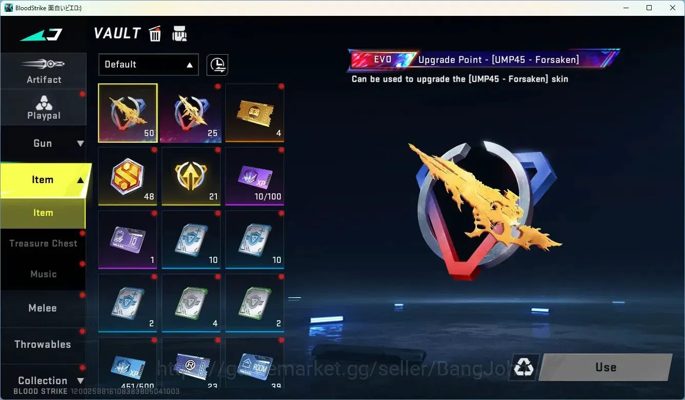 Blood Strike Accounts ASIA | Eternal M4A1-BE |  Collab SCAR-EVA-08 |  Li image 19