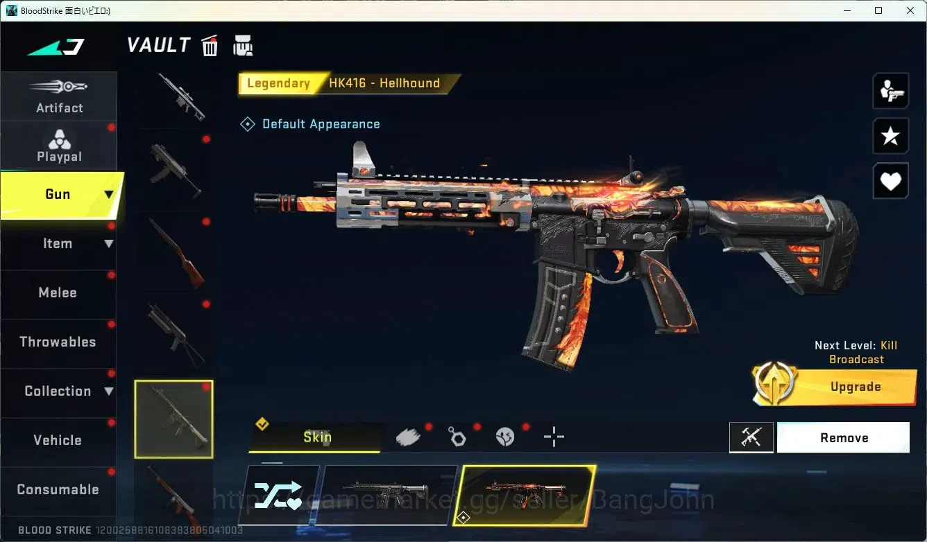 Blood Strike Accounts ASIA | Eternal M4A1-BE |  Collab SCAR-EVA-08 |  Li image 20
