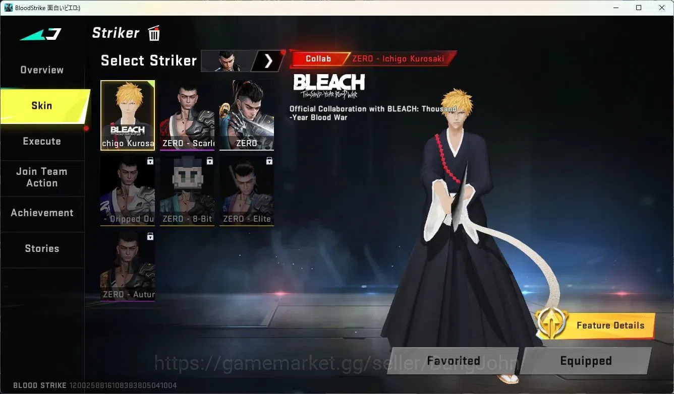 Blood Strike Accounts ASIA | Eternal M4A1-BE |  Collab SCAR-EVA-08 |  Li image 7