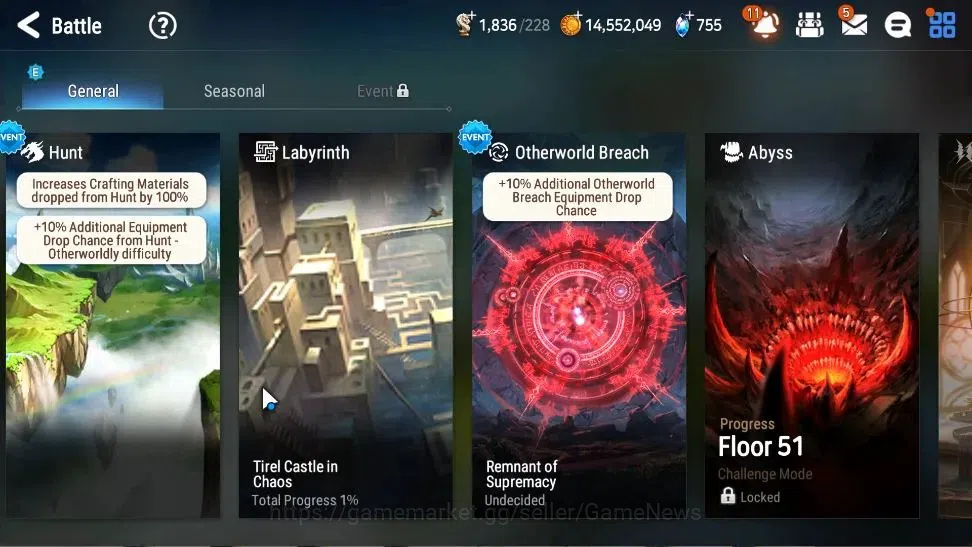 Epic Seven Accounts Limited Hero Global Unverif|3 ML(Belian,Apocalypse Ravi, Lionheart Cermia)+Ab 15