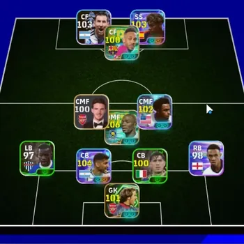 eFootball Accounts Legends & Iconic Players Android|Power 3109|Epic Claude Makelele,David Seaman,Aubameyang|Show Time