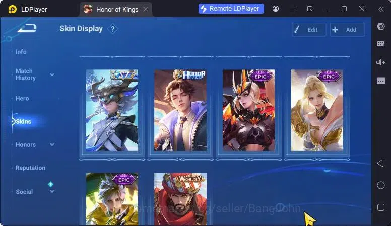 Honor of Kings Accounts Global Hero112 Skin104 |Legend Yao|Lny DaQiao|Limi image 2