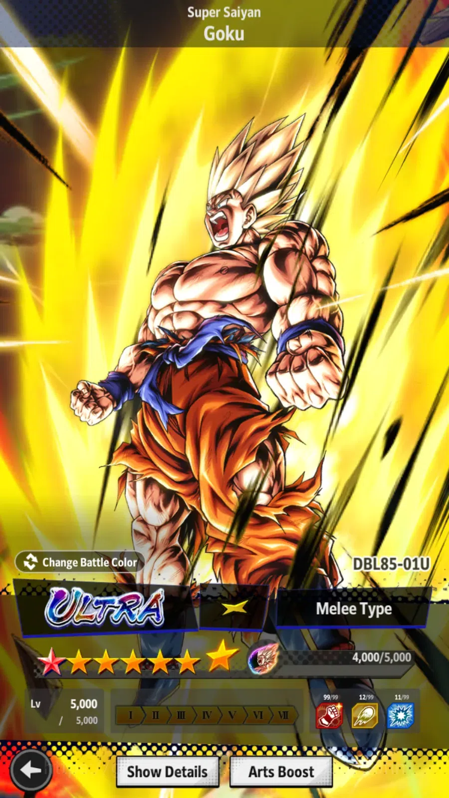 Dragon Ball Legends Accounts Lvl 166|87M Total Power|1 LR|2 UL|SS3 Goku (mini), image 11