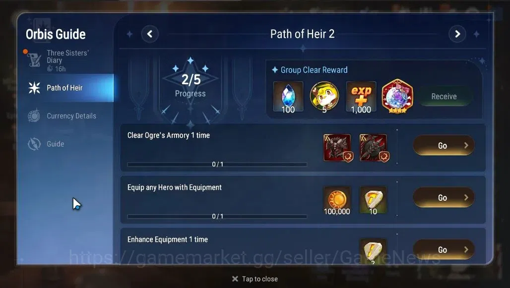 Epic Seven Accounts GLOBAL Unverif|NewEra|2 ML (Rhinna&Luciella,Dark C image 9