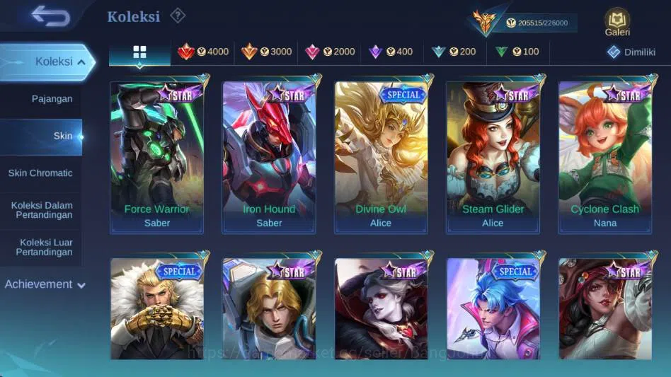 Mobile Legends: Bang Bang Accounts Global,Skin 578,Hero 132,Legnd(miya,saber,aluc,fre image 18