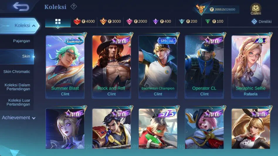 Mobile Legends: Bang Bang Accounts Global,Skin 578,Hero 132,Legnd(miya,saber,aluc,fre image 19