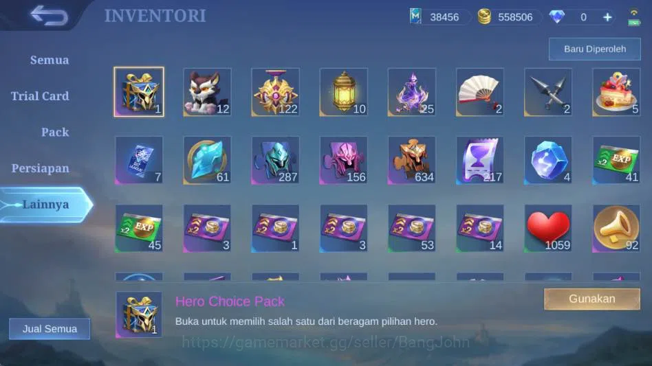 Mobile Legends: Bang Bang Accounts Global,Skin 578,Hero 132,Legnd(miya,saber,aluc,fre image 3