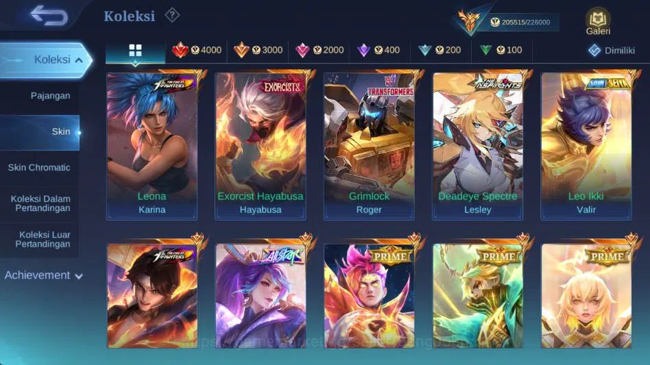 Mobile Legends: Bang Bang Accounts Global,Skin 578,Hero 132,Legnd(miya,saber,aluc,fre image 5