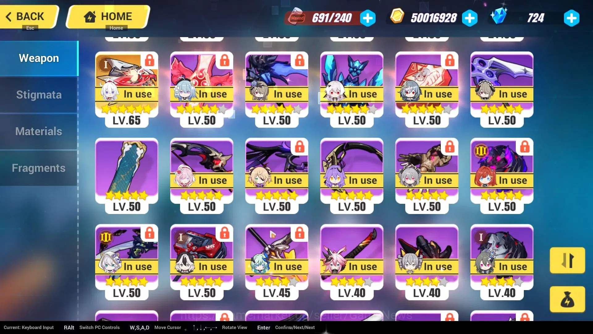 Honkai Impact 3rd Accounts SEA Lv88| Elysia Hi Love Elf, Ba-Dum,Vita,Theresa, image 10