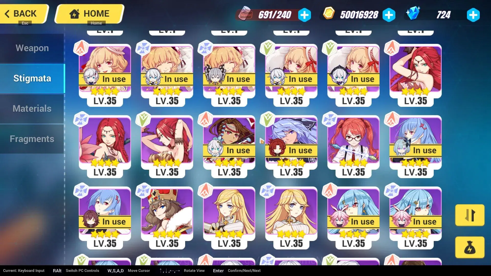 Honkai Impact 3rd Accounts SEA Lv88| Elysia Hi Love Elf, Ba-Dum,Vita,Theresa, image 19