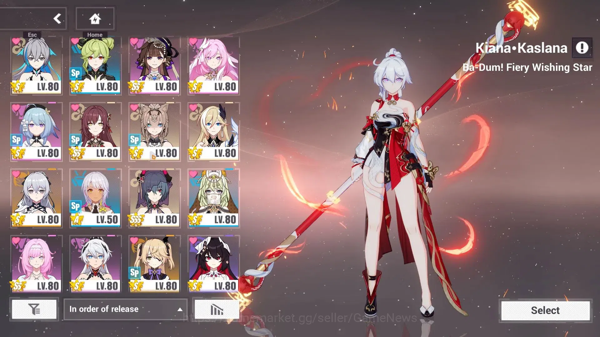 Honkai Impact 3rd Accounts SEA Lv88| Elysia Hi Love Elf, Ba-Dum,Vita,Theresa, image 2