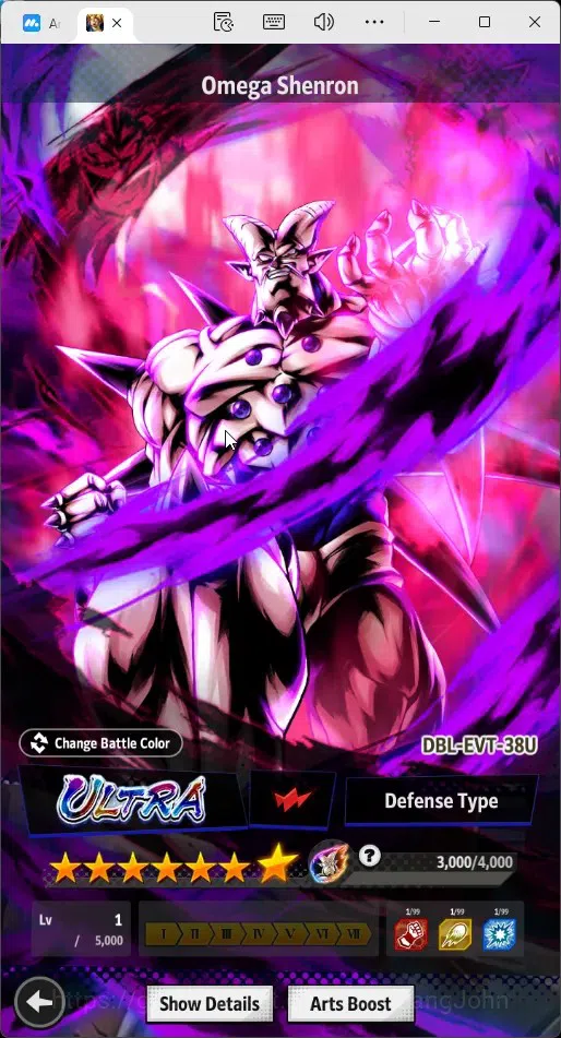 Dragon Ball Legends Accounts Global |Lvl 146|7.16M Total Power|1.3K CC|2 LR|4 U image 10