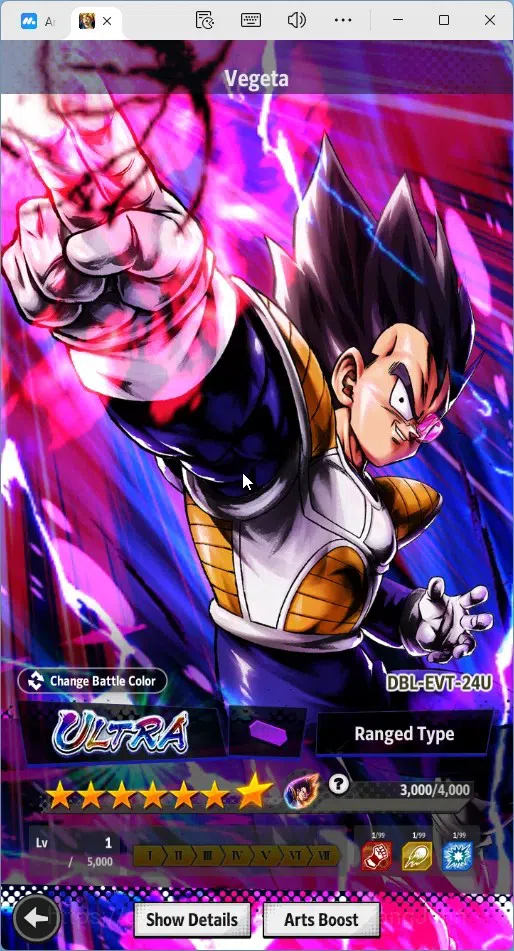 Dragon Ball Legends Accounts Global |Lvl 146|7.16M Total Power|1.3K CC|2 LR|4 U image 11
