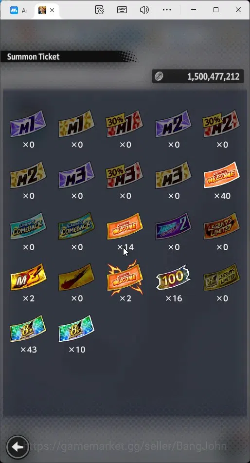 Dragon Ball Legends Accounts Global |Lvl 146|7.16M Total Power|1.3K CC|2 LR|4 U image 3