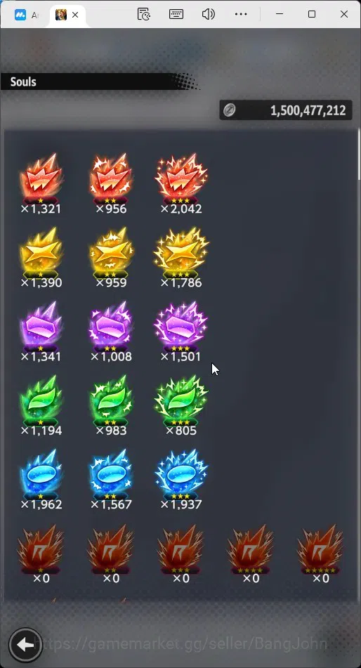 Dragon Ball Legends Accounts Global |Lvl 146|7.16M Total Power|1.3K CC|2 LR|4 U image 6