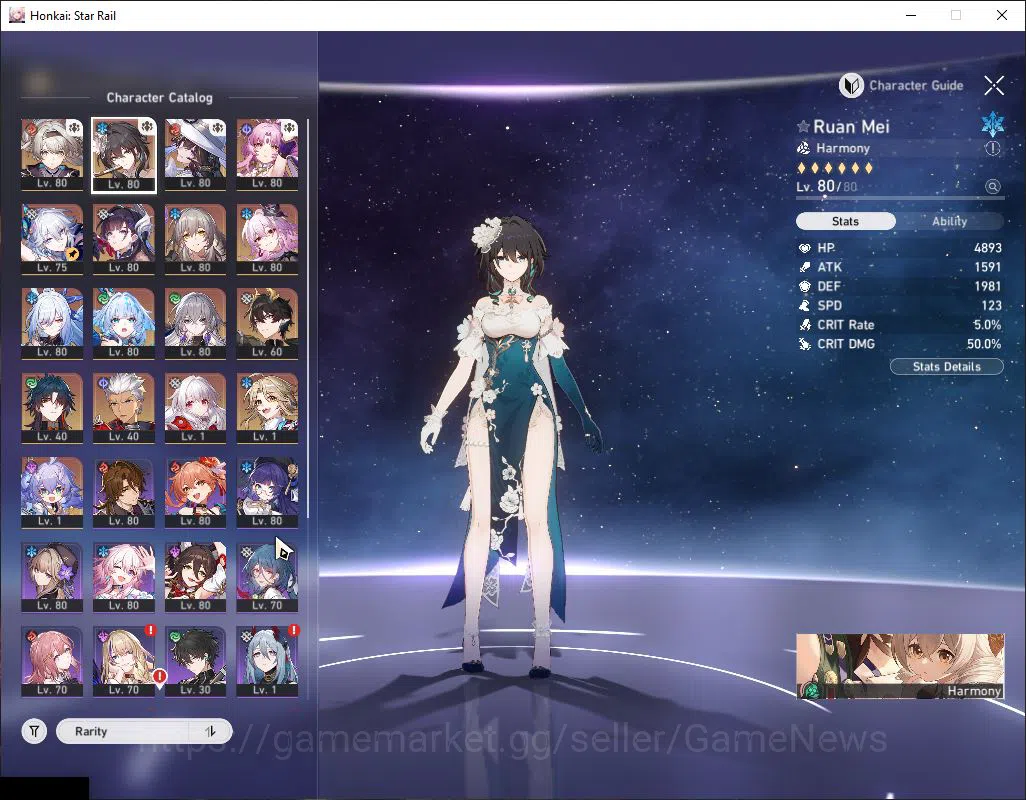 Honkai Star Rail Accounts Asia|TL 70|10 Limited|[Evernight,Hysilens,FireflyE image 3