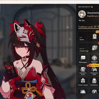 Honkai Star Rail Accounts Others ASIA|TL 25|5 Limited [ArcherE1,HuohuoE1,Evanescia,Sparkle,Selee]|Mc Male|Jarilo-IV|Check SS