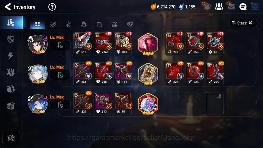 Epic Seven Accounts Global | Starter|4 ML(FLidica,LWPeira,Salome,RViol image 11
