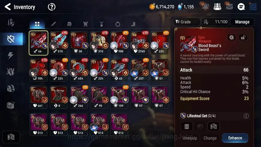 Epic Seven Accounts Global | Starter|4 ML(FLidica,LWPeira,Salome,RViol image 12