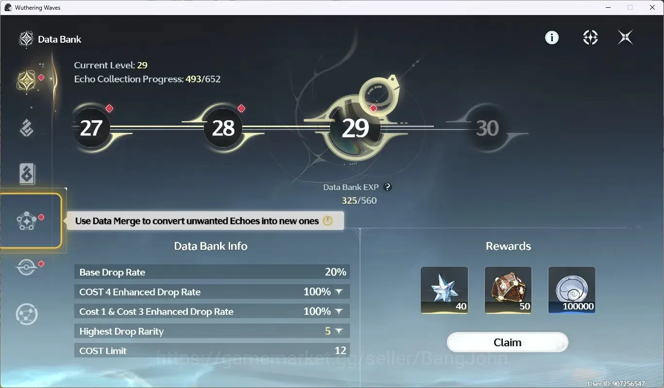 Wuthering Waves Accounts SEA|UL 46 | Rank 5 |3 Char Limited [LynaeRC6+Sign] image 12