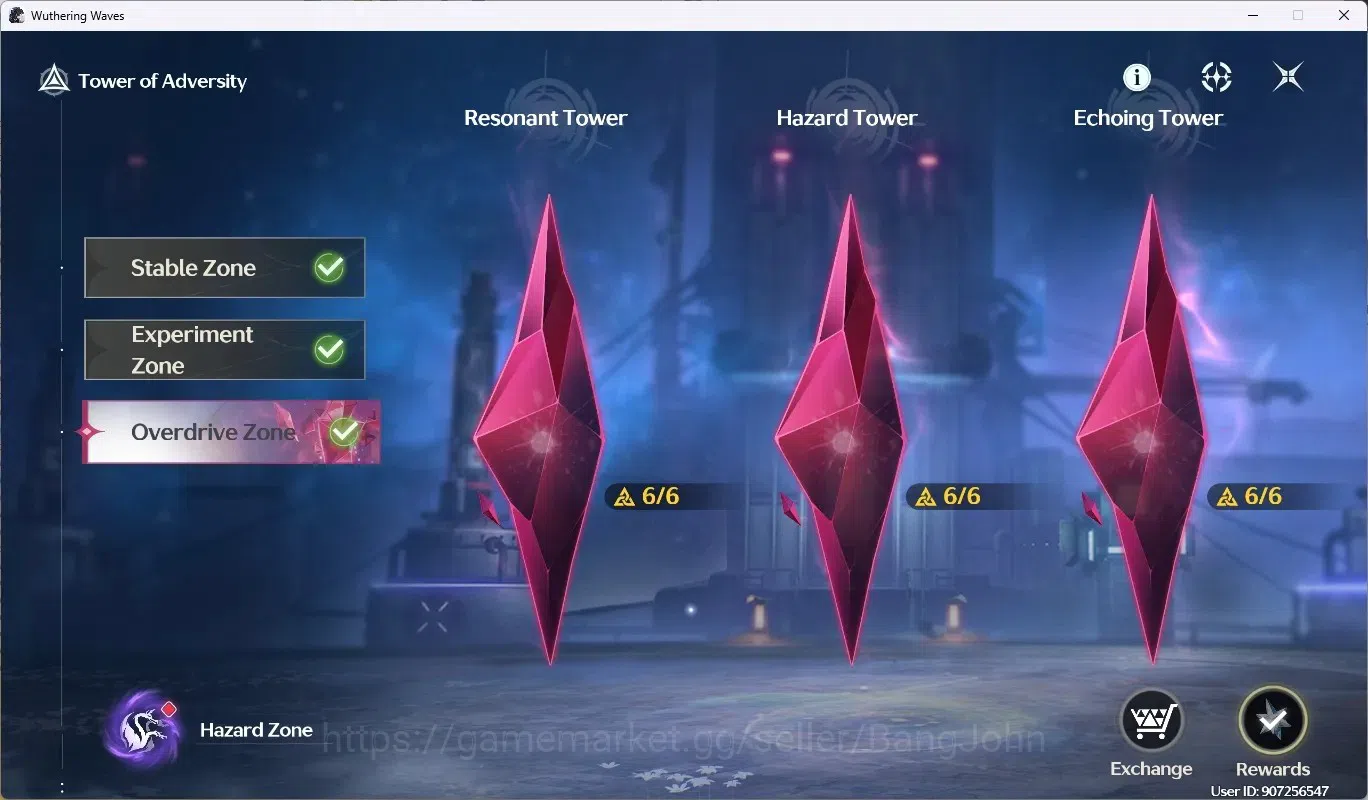Wuthering Waves Accounts SEA|UL 46 | Rank 5 |3 Char Limited [LynaeRC6+Sign] image 14