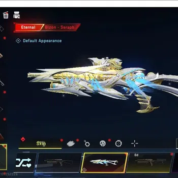 Blood Strike Accounts Rare Skin ASIA|1 ETERNAL Bizon-Seraph + 2 Legendary MCX-Radiance,AK47-Wrath Rank Gold