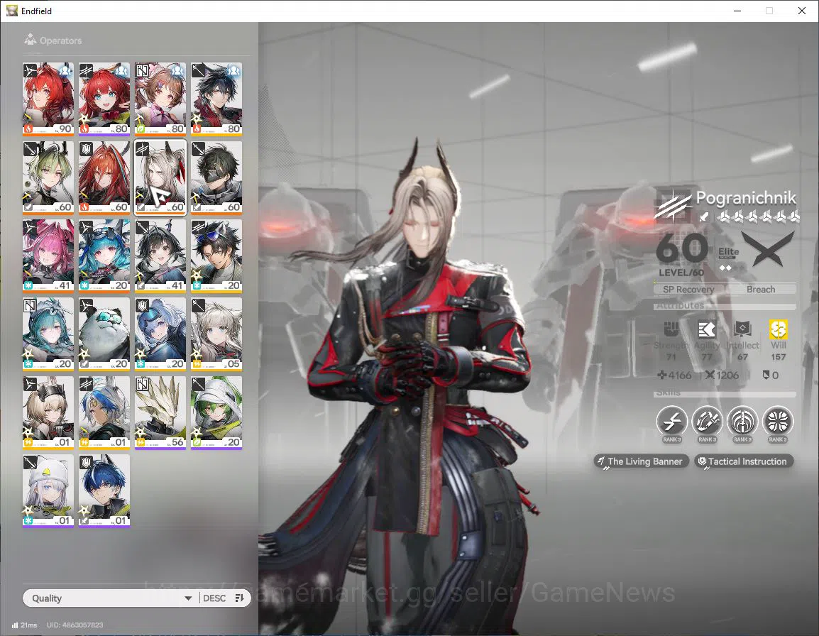 Arknights: Endfield Accounts Asia|Lv53|7SSR[(Ardelia,Leavatain,Progranichnik])+ image 6