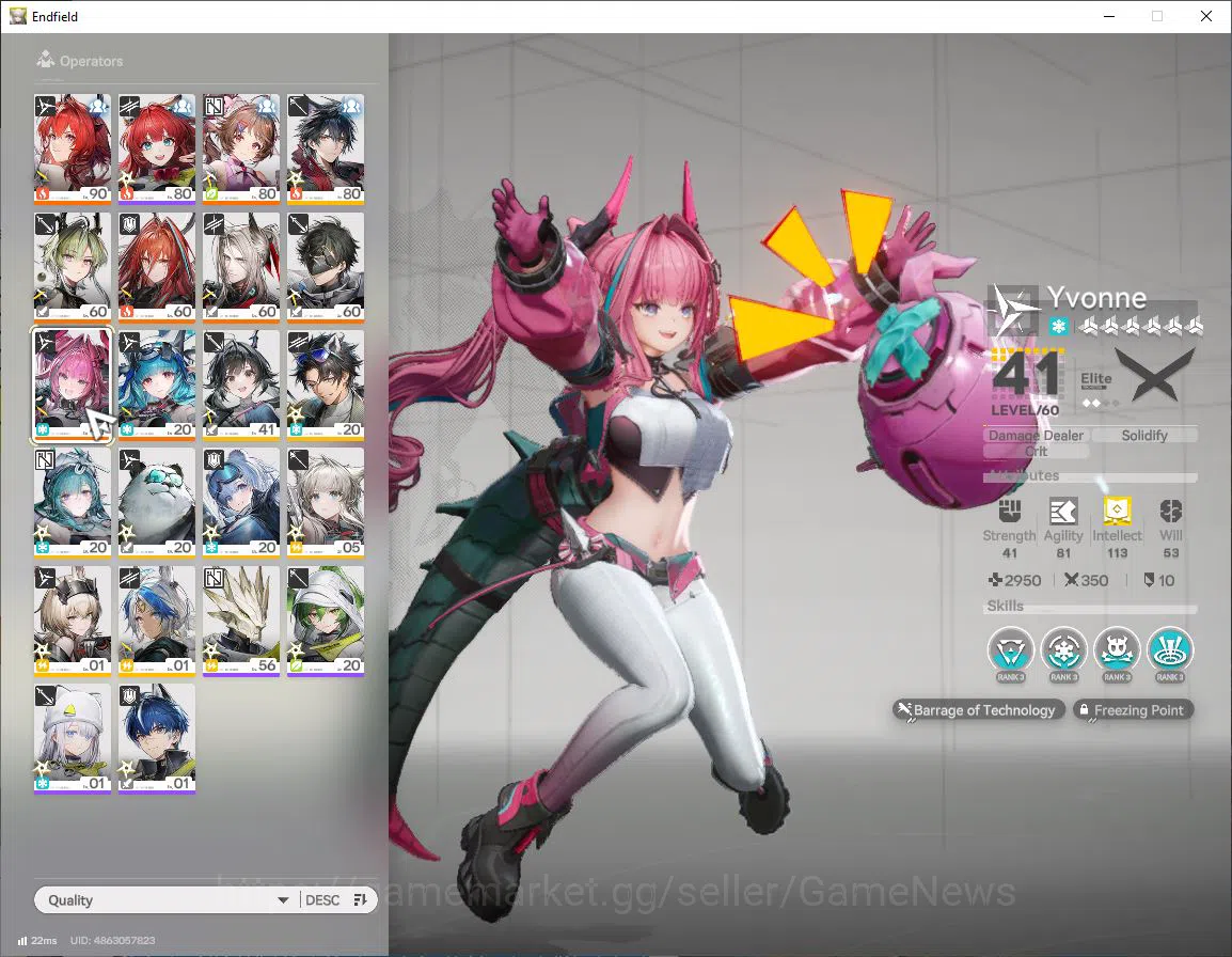 Arknights: Endfield Accounts Asia|Lv53|7SSR[(Ardelia,Leavatain,Progranichnik])+ image 7